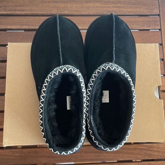 UGG Tasman Slipper Black USA Women Size 9/UK 7/EU 40 - Picture 17 of 17